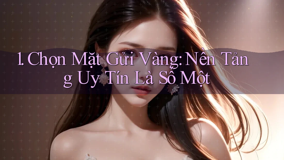 1. Chọn Mặt Gửi Vàng: Nền Tảng Uy Tín Là Số Một 1. Chọn Mặt Gửi Vàng: Nền Tảng Uy Tín Là Số Một