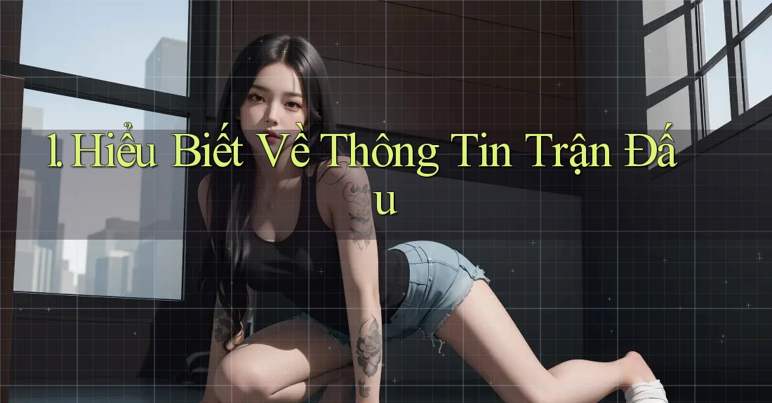 1. Hiểu Biết Về Thông Tin Trận Đấu 1. Hiểu Biết Về Thông Tin Trận Đấu