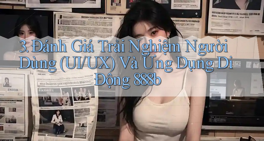 3. Đánh Giá Trải Nghiệm Người Dùng (UI/UX) Và Ứng Dụng Di Động 888b 3. Đánh Giá Trải Nghiệm Người Dùng (UI/UX) Và Ứng Dụng Di Động 888b
