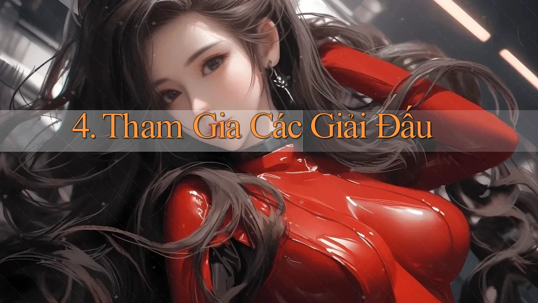 4. Tham Gia Các Giải Đấu 4. Tham Gia Các Giải Đấu