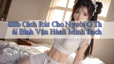 888b cách rút cho người ở Thái Bình vận hành minh bạch