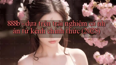 888b   dựa trên trải nghiệm cá nhân từ kênh chính thức (2025)