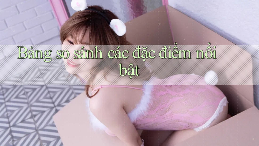 Bảng so sánh các đặc điểm nổi bật Bảng so sánh các đặc điểm nổi bật