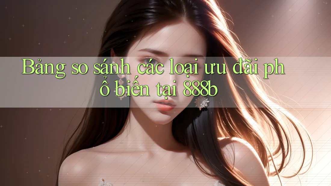 Bảng so sánh các loại ưu đãi phổ biến tại 888b Bảng so sánh các loại ưu đãi phổ biến tại 888b