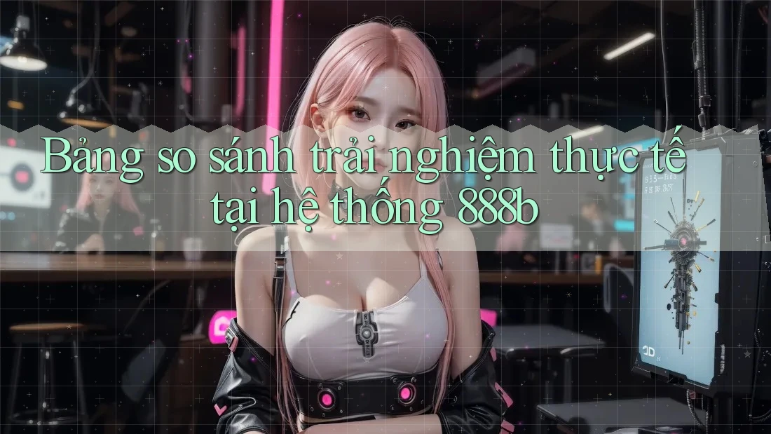 Bảng so sánh trải nghiệm thực tế tại hệ thống 888b Bảng so sánh trải nghiệm thực tế tại hệ thống 888b