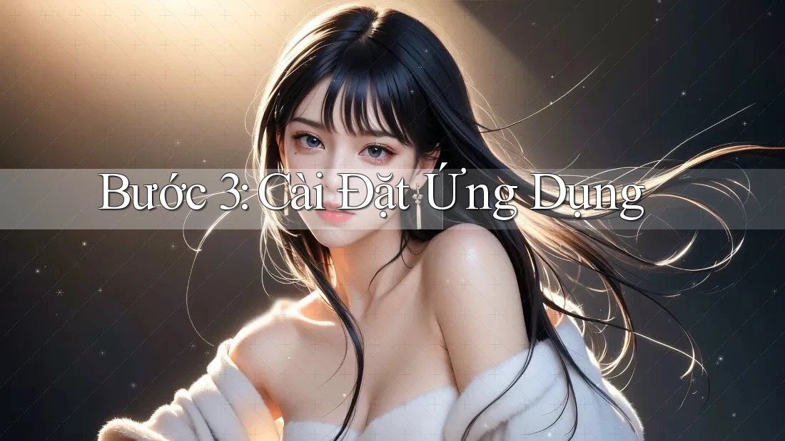 Bước 3: Cài Đặt Ứng Dụng Bước 3: Cài Đặt Ứng Dụng