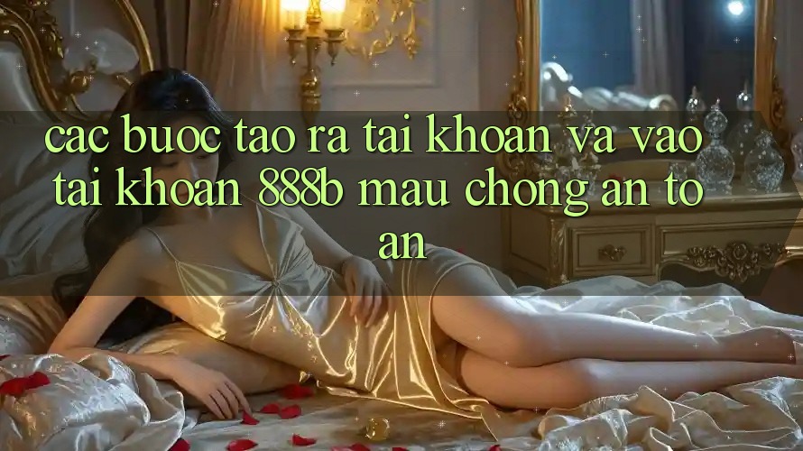 Các bước tạo ra tài khoản và vào tài khoản 888b mau chóng, an toàn Các bước tạo ra tài khoản và vào tài khoản 888b mau chóng, an toàn