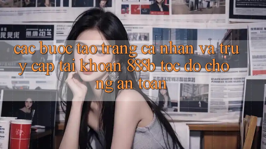 Các bước tạo trang cá nhân và truy cập tài khoản 888b tốc độ chóng, an toàn Các bước tạo trang cá nhân và truy cập tài khoản 888b tốc độ chóng, an toàn