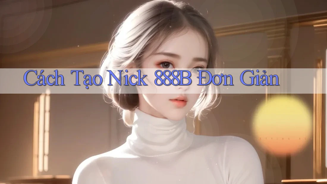 Cách Tạo Nick 888B Đơn Giản Cách Tạo Nick 888B Đơn Giản