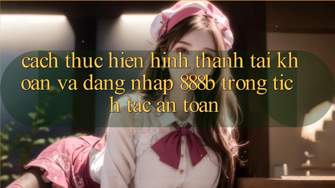 Cách thực hiện hình thành tài khoản và đăng nhập 888b trong tích tắc, an toàn