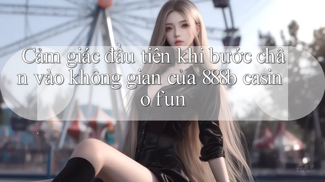 Cảm giác đầu tiên khi bước chân vào không gian của 888b casino fun Cảm giác đầu tiên khi bước chân vào không gian của 888b casino fun