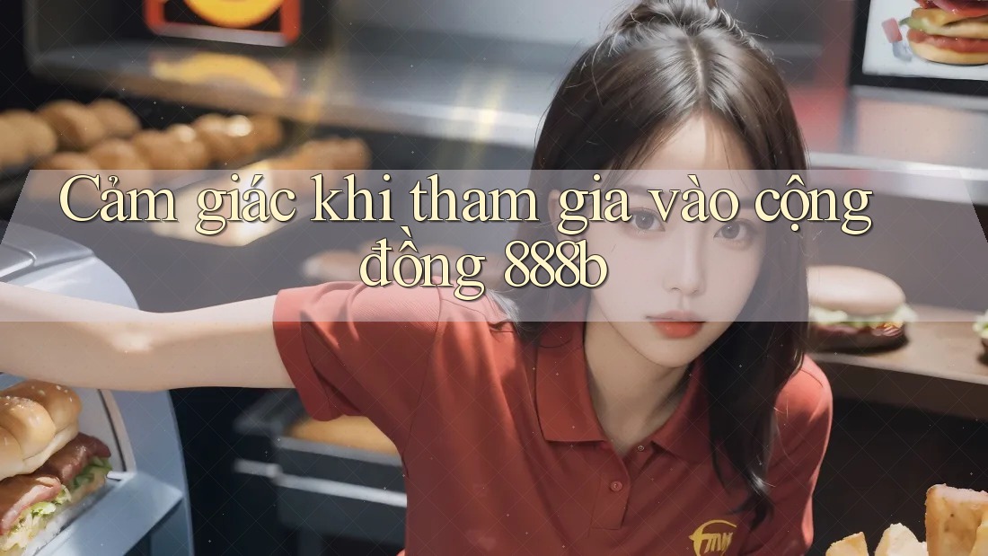 Cảm giác khi tham gia vào cộng đồng 888b Cảm giác khi tham gia vào cộng đồng 888b