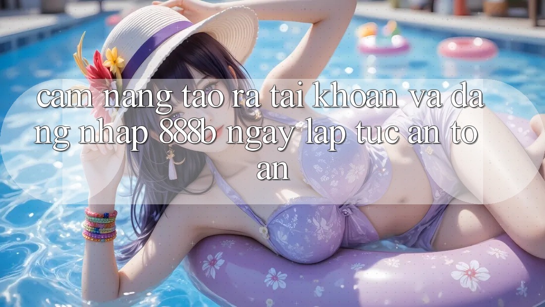 Cẩm nang tạo ra tài khoản và đăng nhập 888b ngay lập tức, an toàn Cẩm nang tạo ra tài khoản và đăng nhập 888b ngay lập tức, an toàn