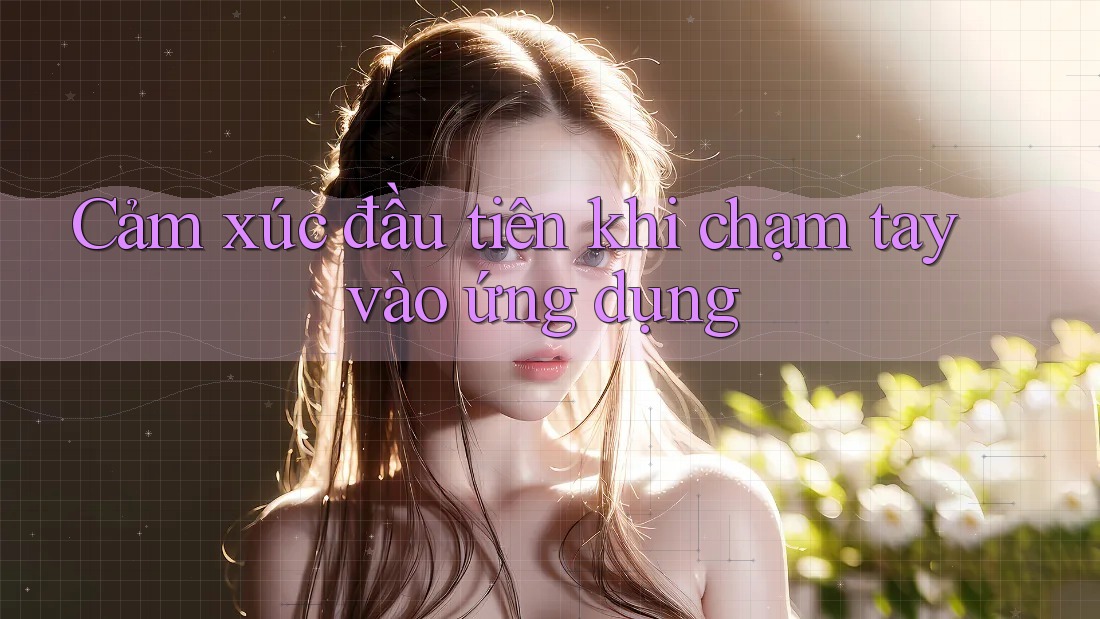 Cảm xúc đầu tiên khi chạm tay vào ứng dụng Cảm xúc đầu tiên khi chạm tay vào ứng dụng