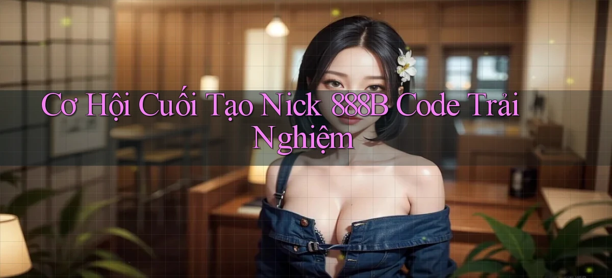 cơ hội cuối tạo nick 888b code trải nghiệm