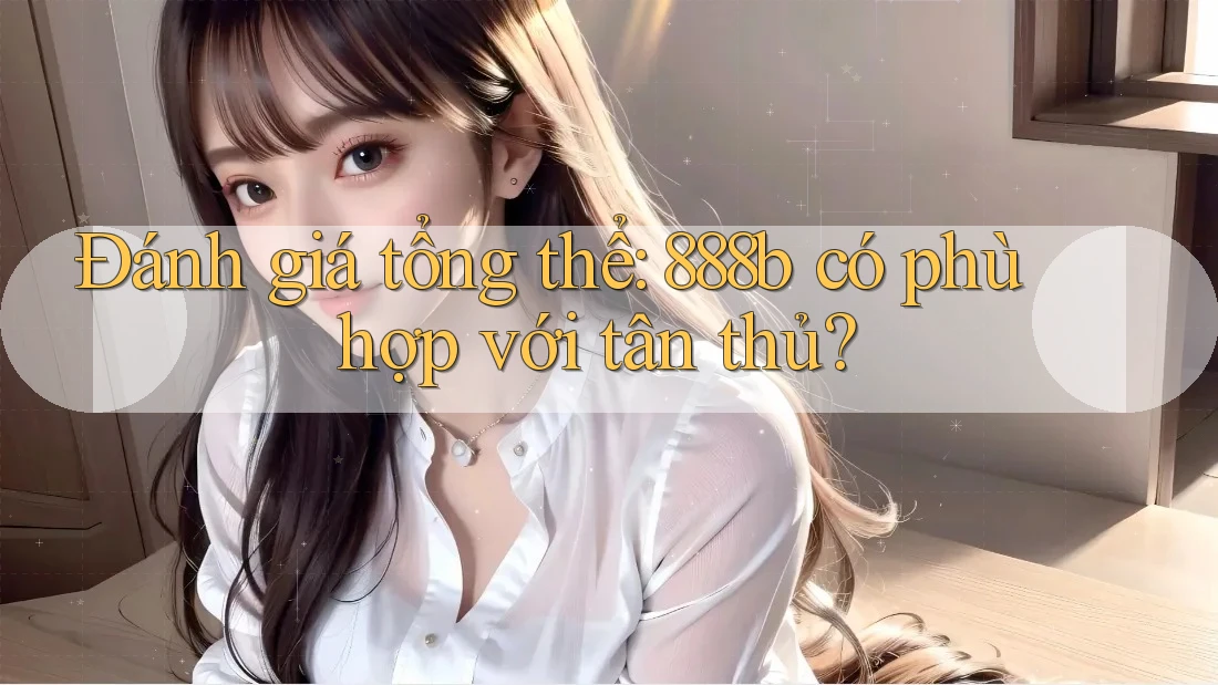 Đánh giá tổng thể: 888b có phù hợp với tân thủ? Đánh giá tổng thể: 888b có phù hợp với tân thủ?