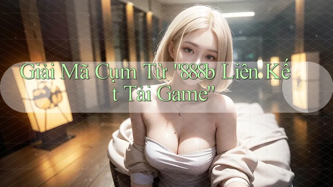 Giải Mã Cụm Từ “888b Liên Kết Tải Game” Giải Mã Cụm Từ “888b Liên Kết Tải Game”