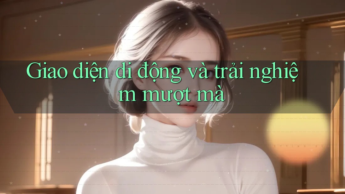 Giao diện di động và trải nghiệm mượt mà Giao diện di động và trải nghiệm mượt mà