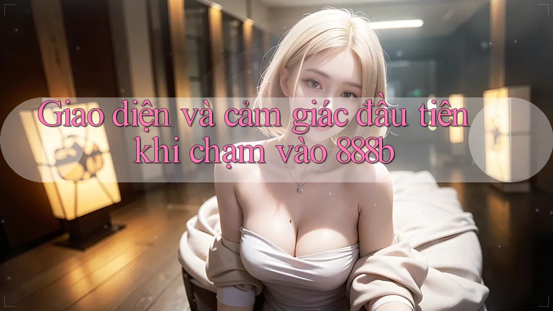 Giao diện và cảm giác đầu tiên khi chạm vào 888b Giao diện và cảm giác đầu tiên khi chạm vào 888b