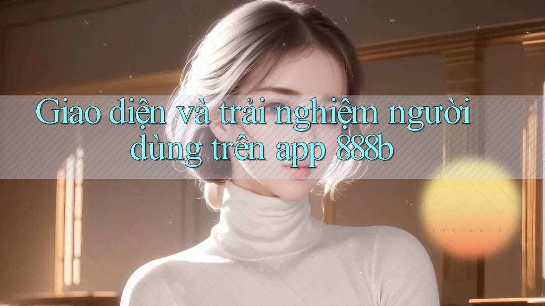 Giao diện và trải nghiệm người dùng trên app 888b Giao diện và trải nghiệm người dùng trên app 888b