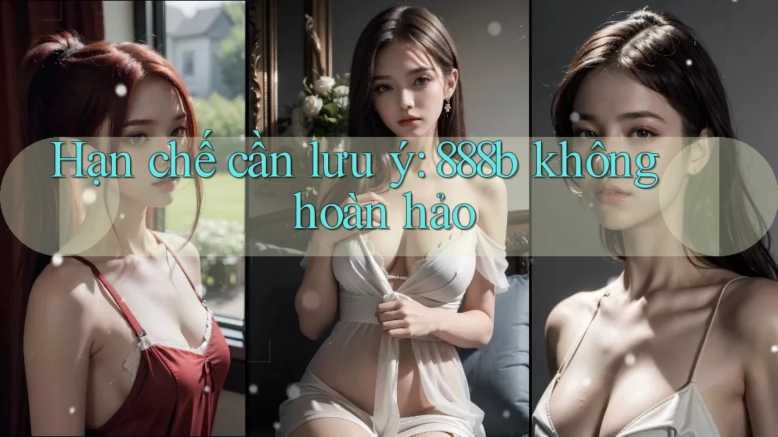 Hạn chế cần lưu ý: 888b không hoàn hảo Hạn chế cần lưu ý: 888b không hoàn hảo