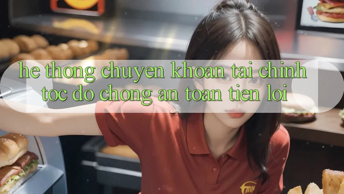 Hệ thống chuyển khoản tài chính: Tốc độ chóng - An toàn - Tiện lợi