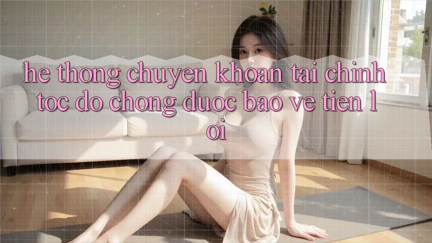 Hệ thống chuyển khoản tài chính: Tốc độ chóng - Được bảo vệ - Tiện lợi Hệ thống chuyển khoản tài chính: Tốc độ chóng - Được bảo vệ - Tiện lợi