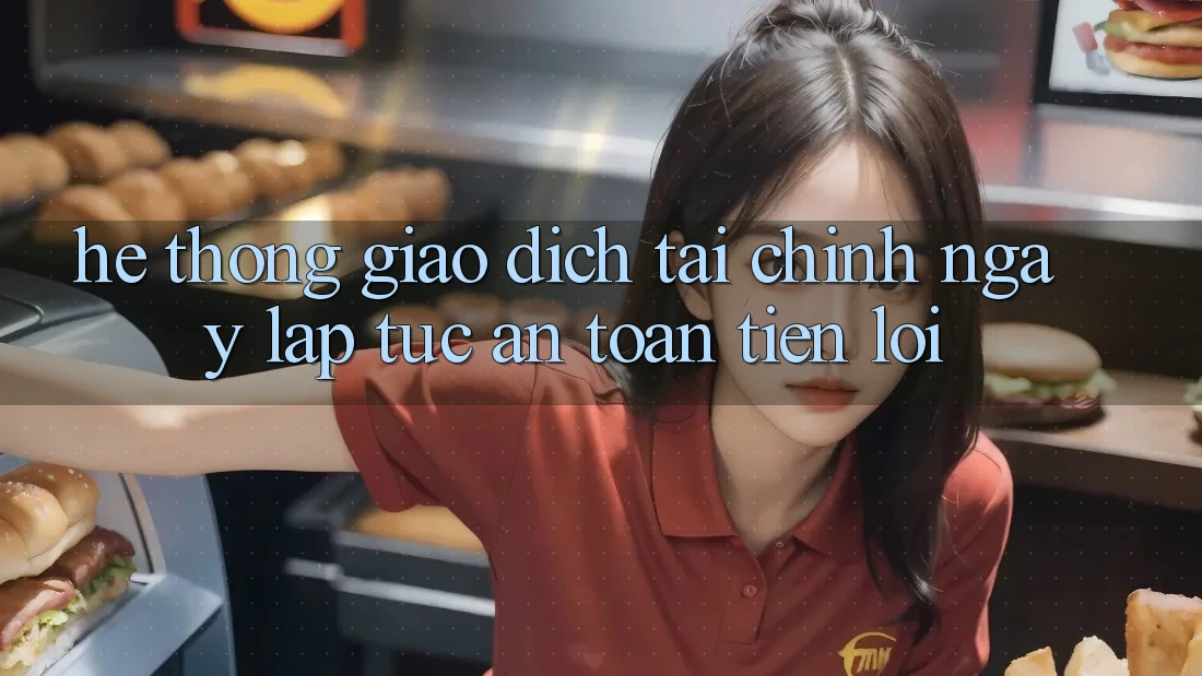 Hệ thống giao dịch tài chính: Ngay lập tức - An toàn - Tiện lợi Hệ thống giao dịch tài chính: Ngay lập tức - An toàn - Tiện lợi