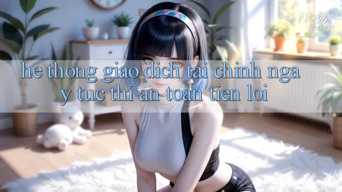 Hệ thống giao dịch tài chính: Ngay tức thì - An toàn - Tiện lợi Hệ thống giao dịch tài chính: Ngay tức thì - An toàn - Tiện lợi