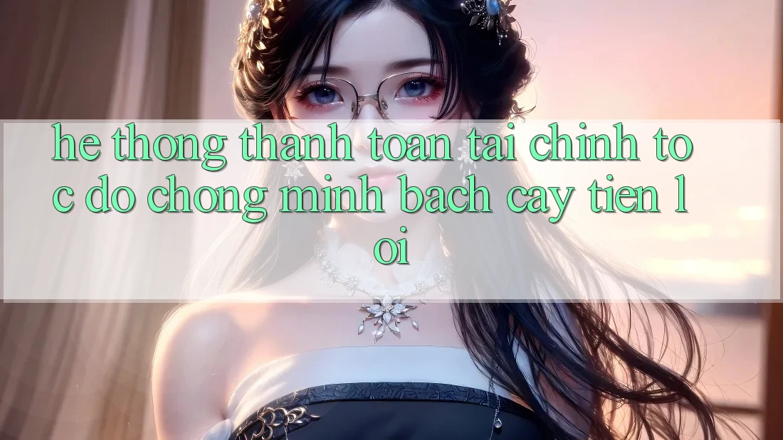 Hệ thống thanh toán tài chính: Tốc độ chóng - Minh bạch cậy - Tiện lợi Hệ thống thanh toán tài chính: Tốc độ chóng - Minh bạch cậy - Tiện lợi