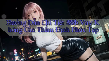 hướng dẫn chi tiết 888b vay không cần thẩm định phức tạp