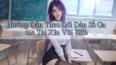 hướng dẫn theo dõi dàn số game tài xỉu với 888b