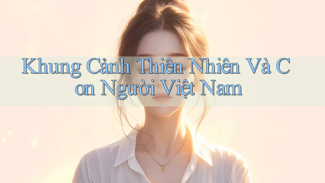 Khung Cảnh Thiên Nhiên Và Con Người Việt Nam