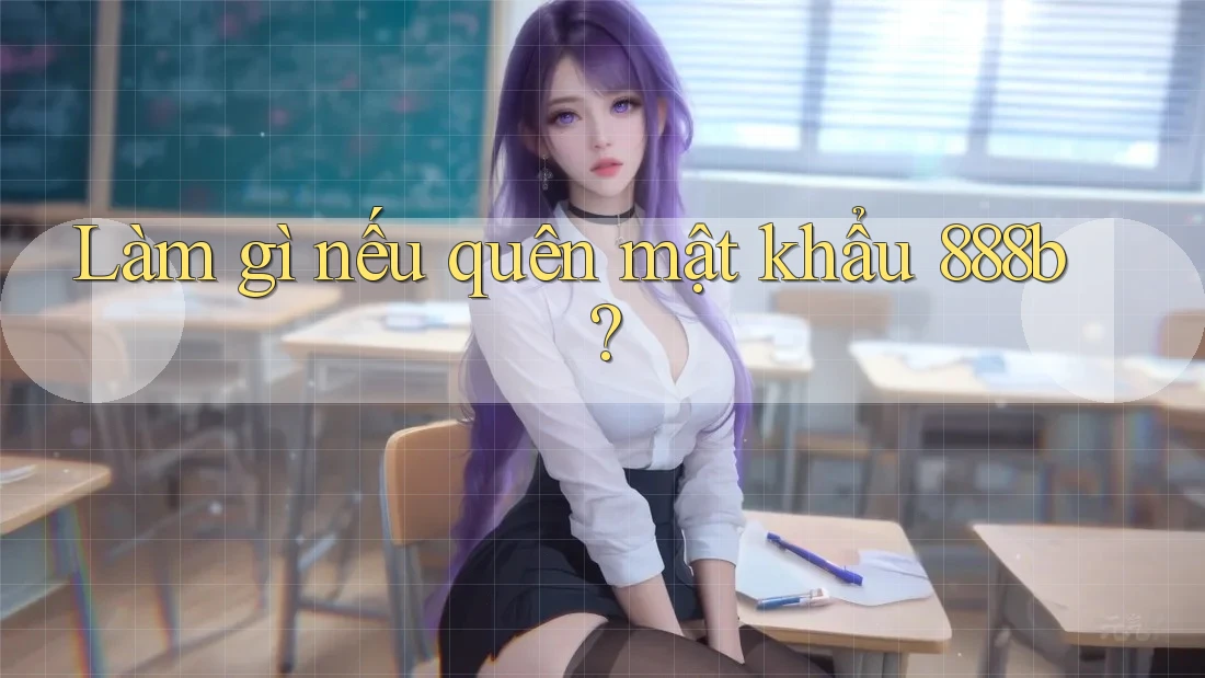 Làm gì nếu quên mật khẩu 888b?