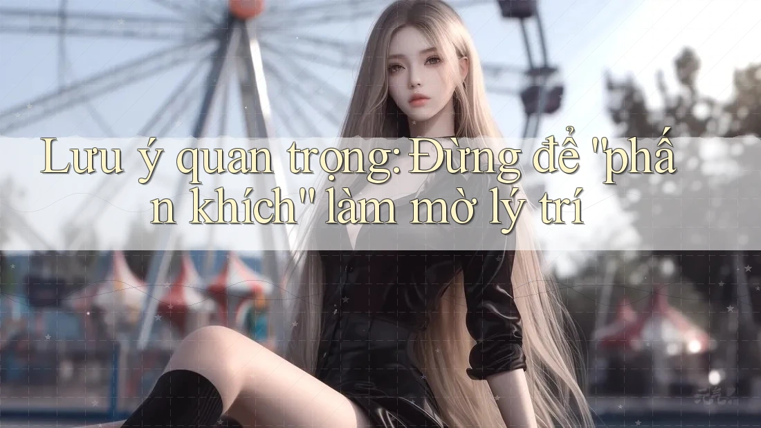 Lưu ý quan trọng: Đừng để “phấn khích” làm mờ lý trí Lưu ý quan trọng: Đừng để “phấn khích” làm mờ lý trí