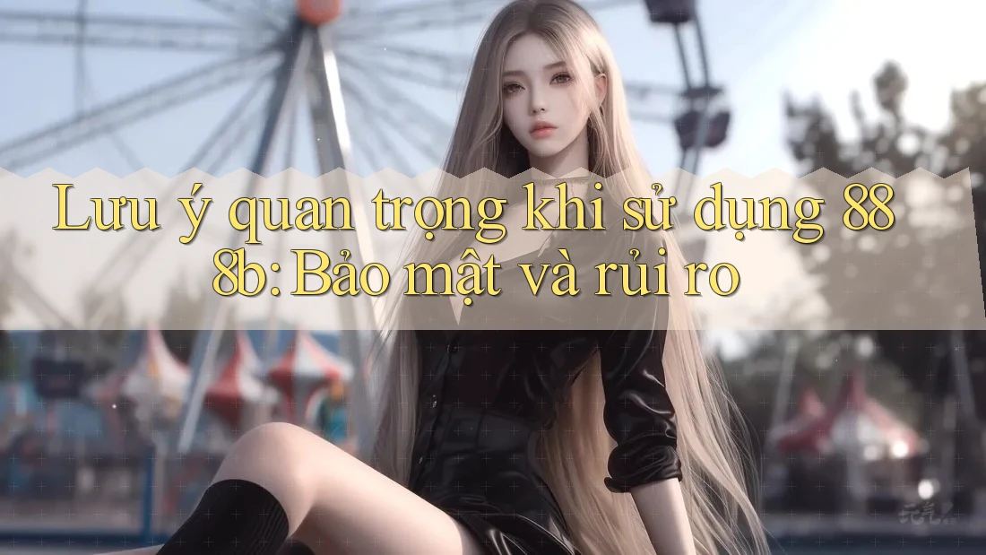 Lưu ý quan trọng khi sử dụng 888b: Bảo mật và rủi ro Lưu ý quan trọng khi sử dụng 888b: Bảo mật và rủi ro