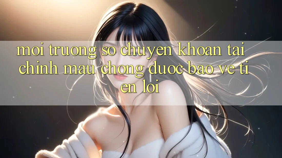 Môi trường số chuyển khoản tài chính: Mau chóng - Được bảo vệ - Tiện lợi Môi trường số chuyển khoản tài chính: Mau chóng - Được bảo vệ - Tiện lợi