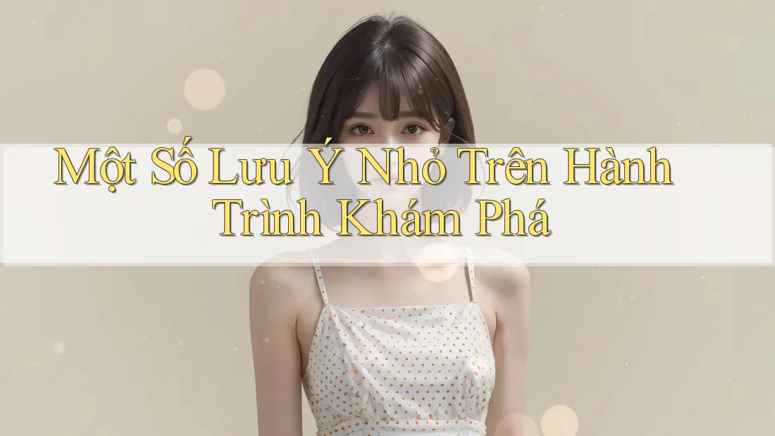 Một Số Lưu Ý Nhỏ Trên Hành Trình Khám Phá Một Số Lưu Ý Nhỏ Trên Hành Trình Khám Phá