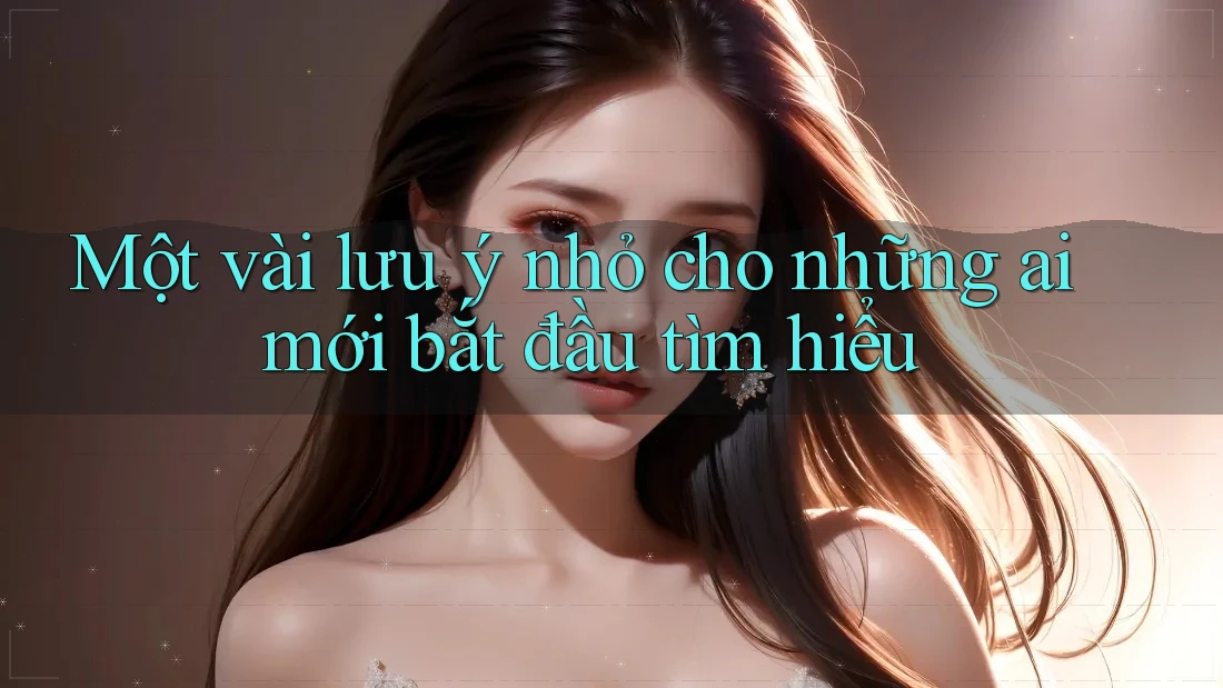 Một vài lưu ý nhỏ cho những ai mới bắt đầu tìm hiểu Một vài lưu ý nhỏ cho những ai mới bắt đầu tìm hiểu