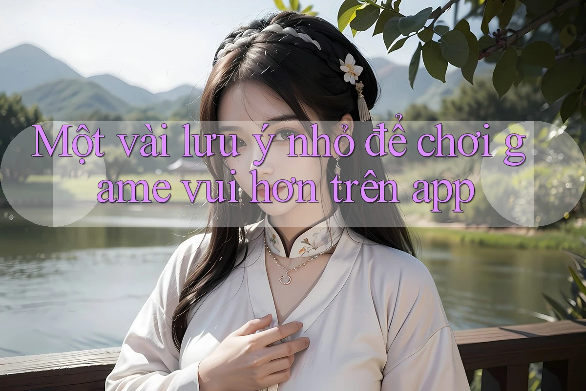 Một vài lưu ý nhỏ để chơi game vui hơn trên app Một vài lưu ý nhỏ để chơi game vui hơn trên app
