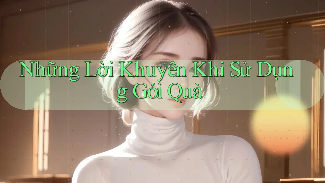 Những Lời Khuyên Khi Sử Dụng Gói Quà