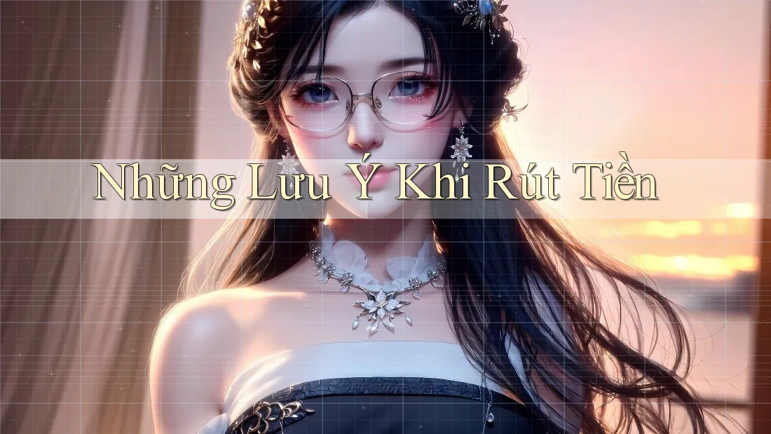 Những lưu ý khi rút tiền