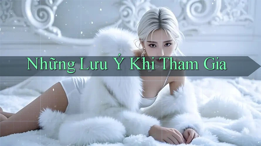 Những Lưu Ý Khi Tham Gia Những Lưu Ý Khi Tham Gia