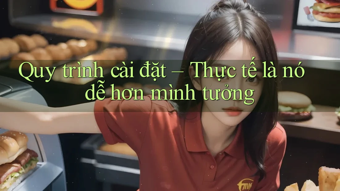 Quy trình cài đặt – Thực tế là nó dễ hơn mình tưởng Quy trình cài đặt – Thực tế là nó dễ hơn mình tưởng