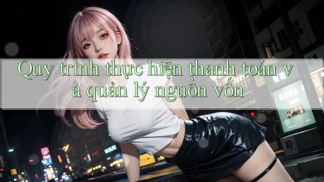 Quy trình thực hiện thanh toán và quản lý nguồn vốn Quy trình thực hiện thanh toán và quản lý nguồn vốn