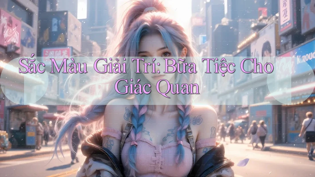 Sắc Màu Giải Trí: Bữa Tiệc Cho Giác Quan Sắc Màu Giải Trí: Bữa Tiệc Cho Giác Quan