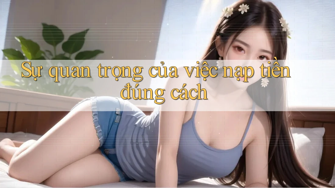 Sự quan trọng của việc nạp tiền đúng cách Sự quan trọng của việc nạp tiền đúng cách