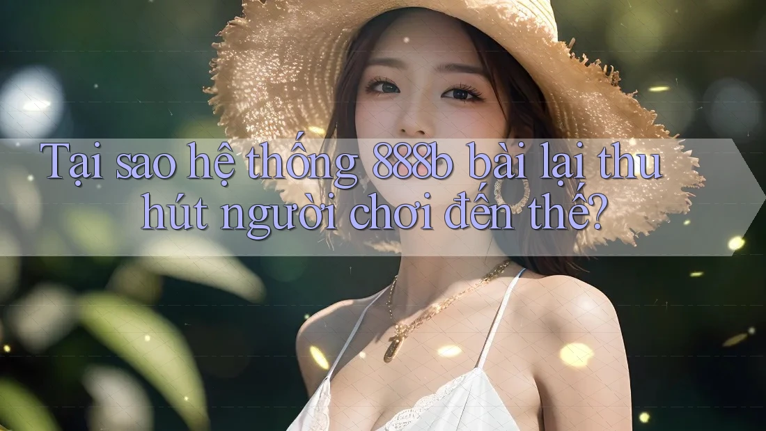 Tại sao hệ thống 888b bài lại thu hút người chơi đến thế? Tại sao hệ thống 888b bài lại thu hút người chơi đến thế?