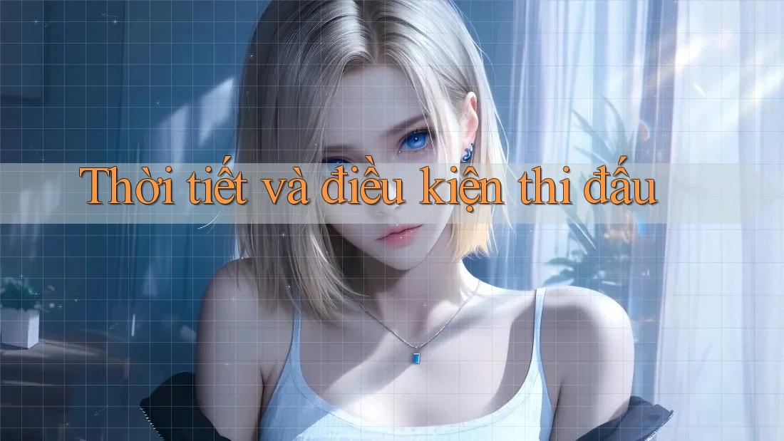 Thời tiết và điều kiện thi đấu Thời tiết và điều kiện thi đấu