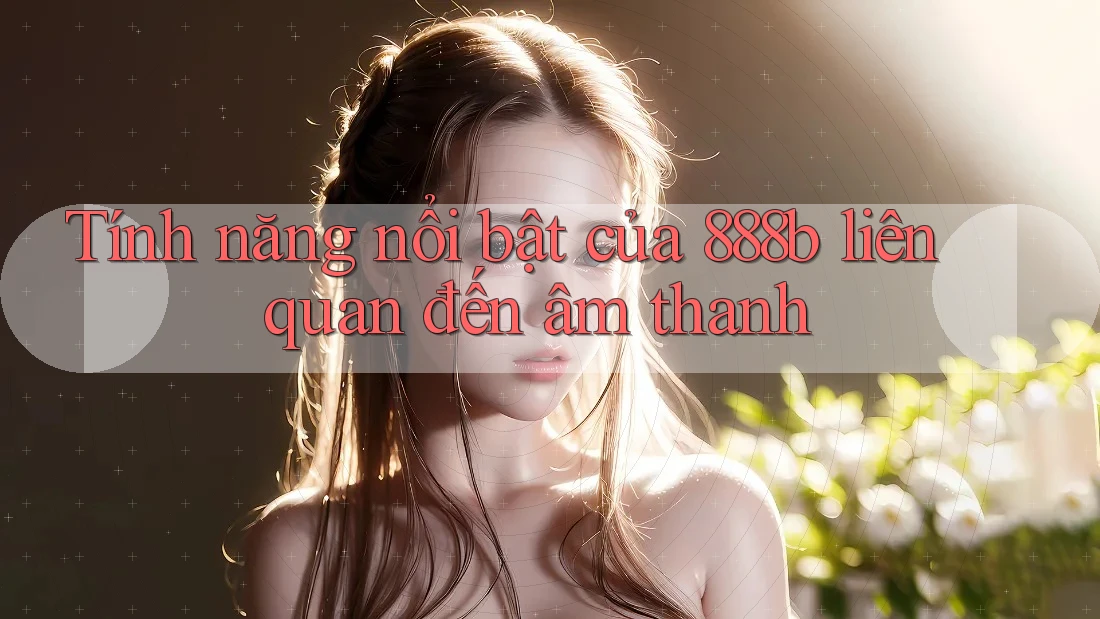 Tính năng nổi bật của 888b liên quan đến âm thanh Tính năng nổi bật của 888b liên quan đến âm thanh